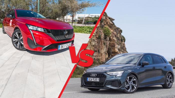 308 vs A3: Η Peugeot κοιτάει στα ίσια την Audi 